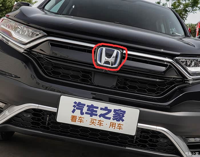 crv 混动车标有没有改的?