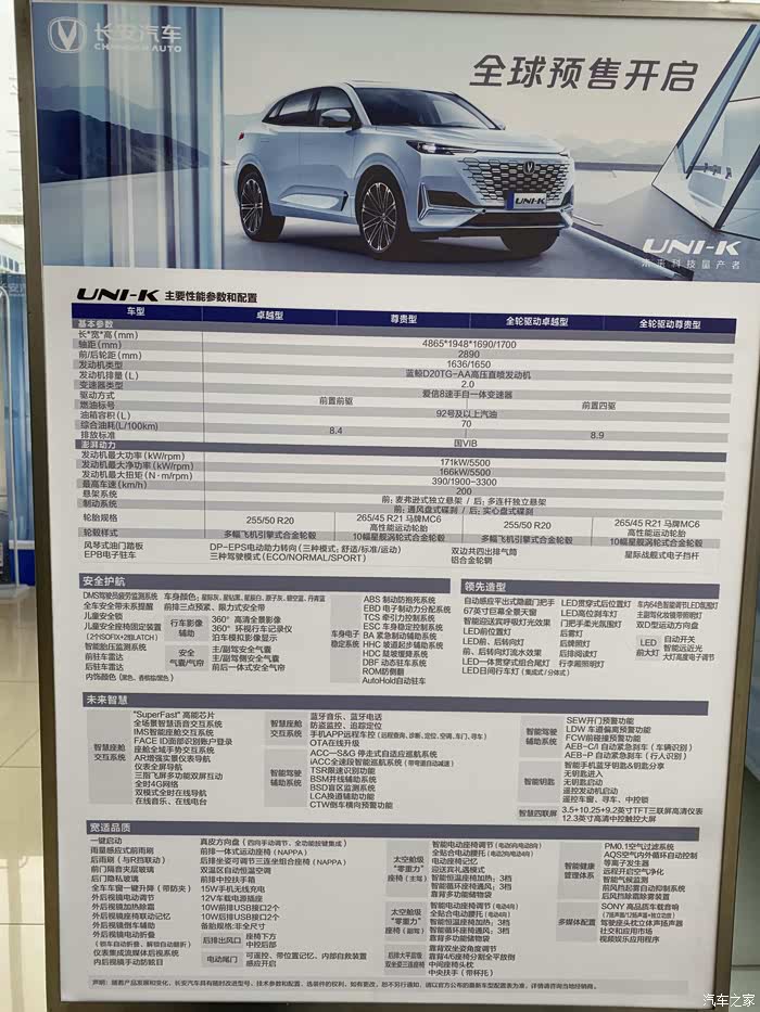 【图】刚出炉的政策和参数,供大家参考_长安uni-k论坛_汽车之家论坛
