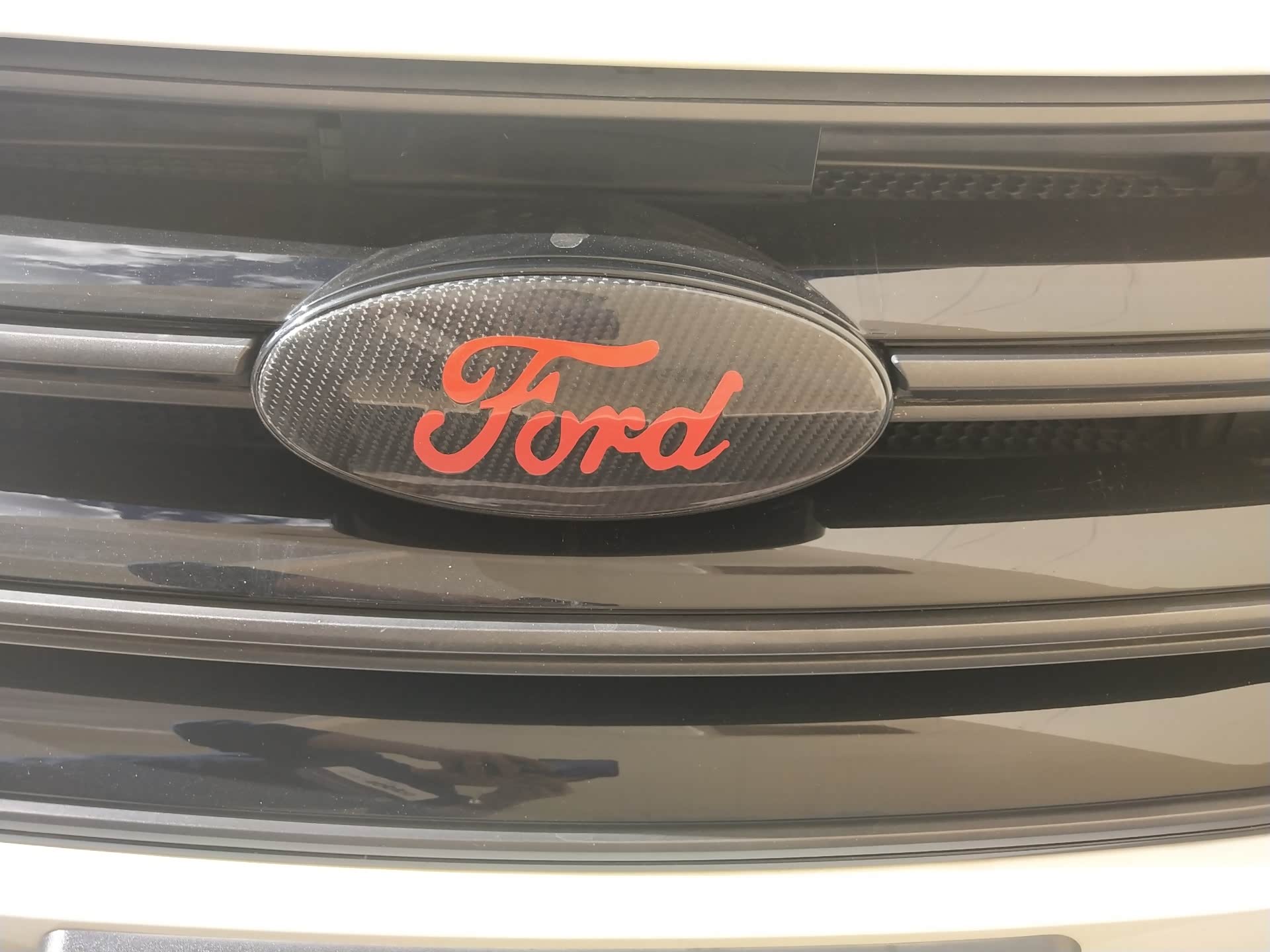 有没有更换过锐界车标的朋友前后标