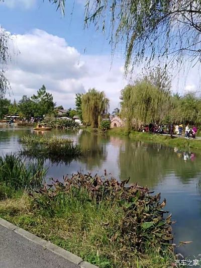 三道堰香草湖湿地公园图片