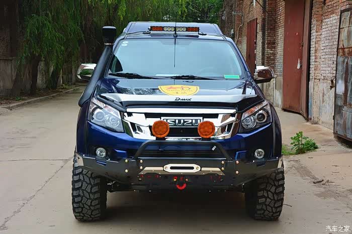 五十铃dmax改装完成内含改装前后对比图分享