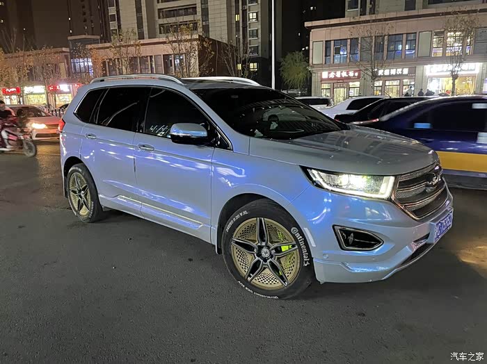 锐界20寸轮毂改装,失败了