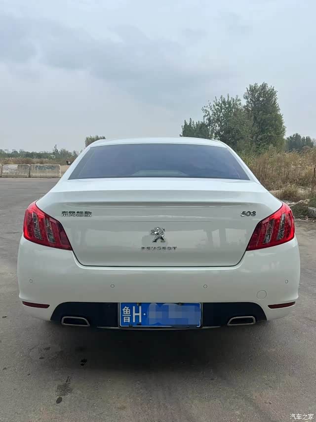 山东济宁转让标致508白色23旗舰