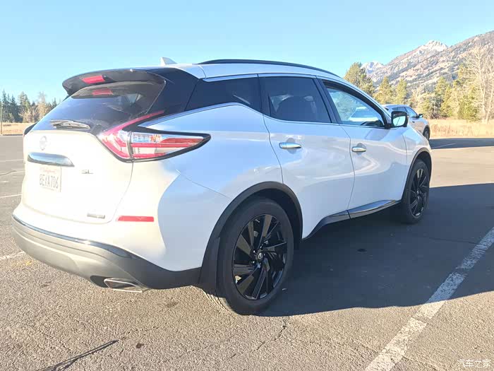 我这样改日产楼兰20吋黑色轮毂