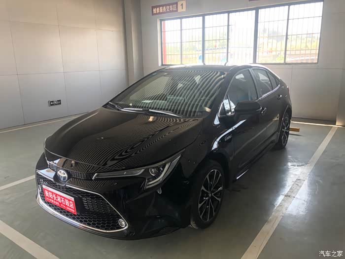 提车了雷凌双擎运动版黑武士来了