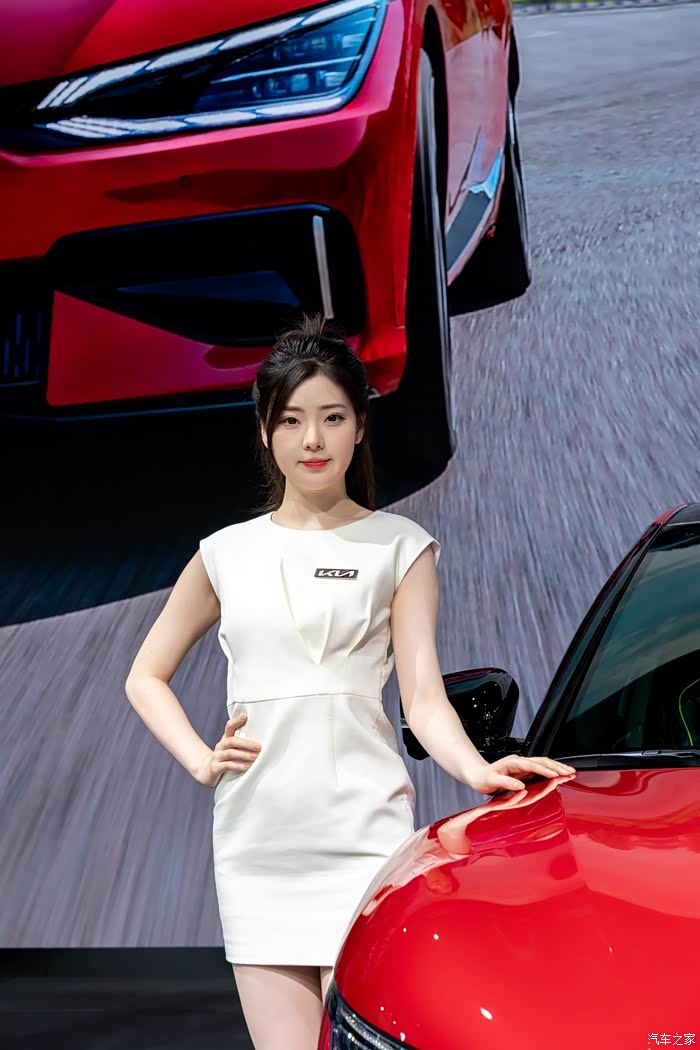 【图】看看新车ev5,起亚车模真漂亮_起亚ev5论坛_汽车之家论坛
