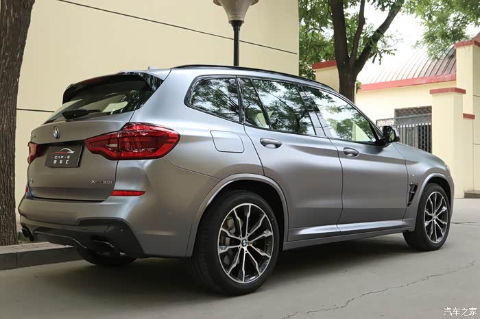 新款x3m改色战斗金属灰你能想象到回头率得有多高北京一老郭