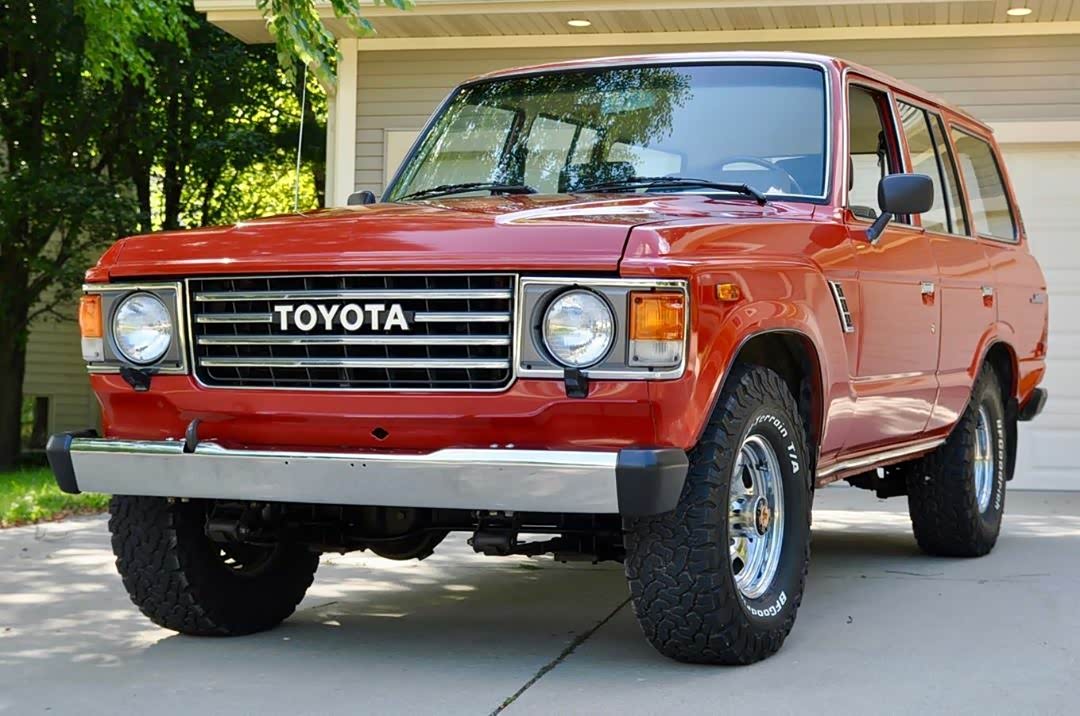 1984年丰田fj60,这就是开不坏的丰田,还特有样儿