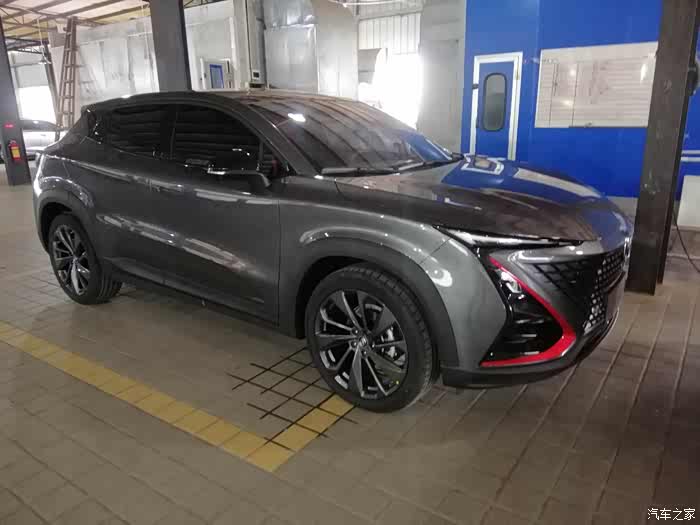 【图】朋友订了星际灰的uni-t了_长安uni-t论坛_汽车之家论坛