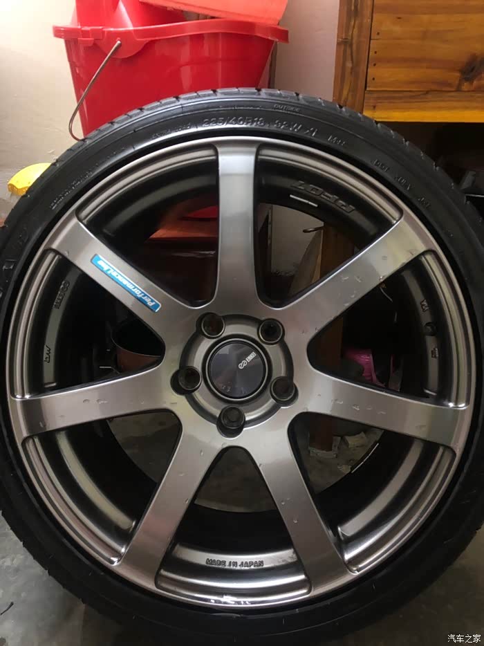 enkei进口正品轮毂pf0718寸