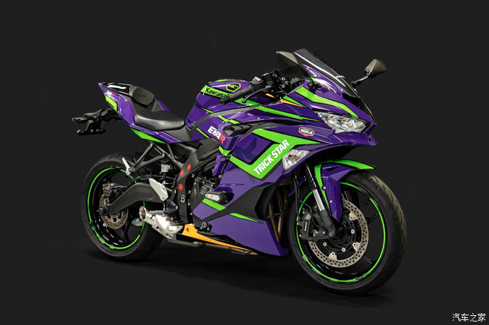 【图】eva racing "初号机" x trick star zx-25r se 限定版发布_摩托