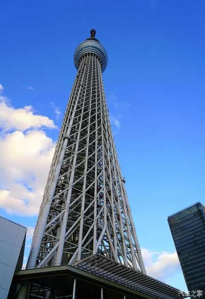 东京晴空塔又译为东京天空树正式命名前称为新东京铁塔墨田塔