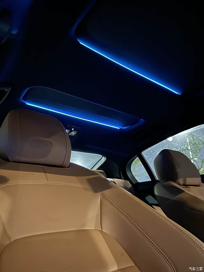 21款捷豹xel第二代氛围灯安装展示作业