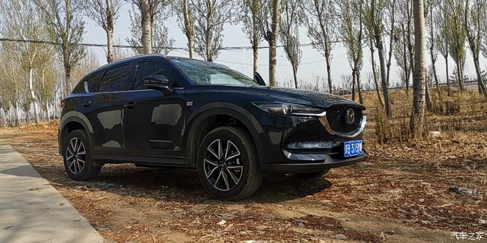 心心念念的cx-5极夜黑旗舰终于提车