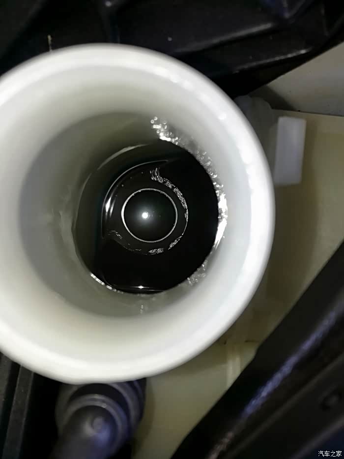【图】关于冷却液液位的疑问!_宝马x1论坛_汽车之家论坛