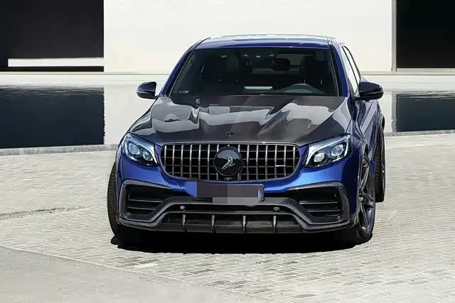 新款奔驰glc coupe改装,个性,动感