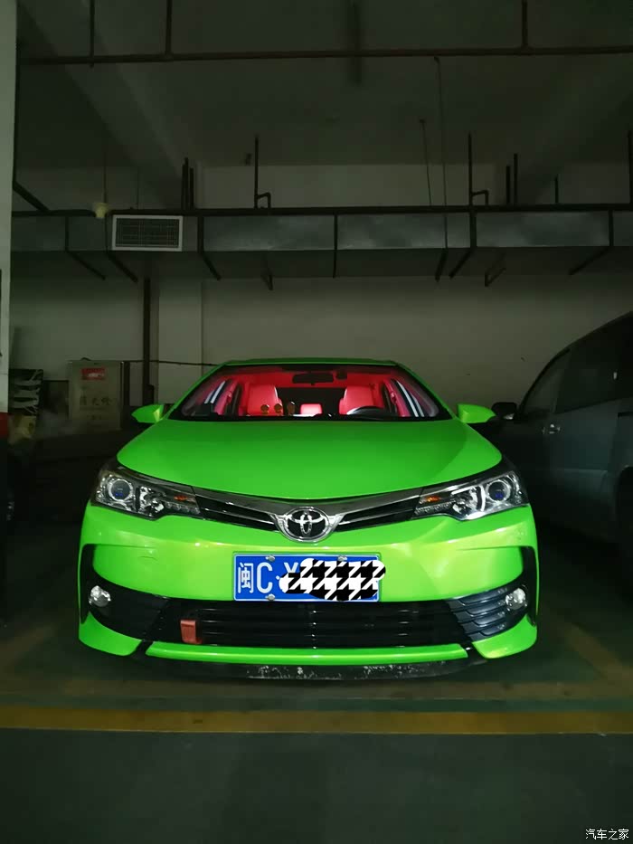 你一定没见过绿色的卡罗拉