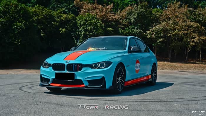 宝马三系大变身超级经典的海湾石油gulf涂装