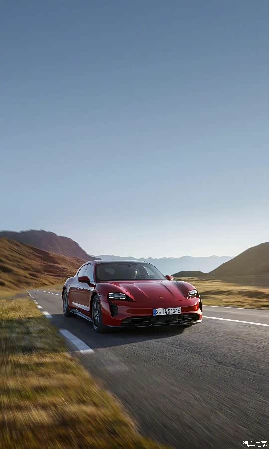 保时捷taycangts悄无声息的电动超跑