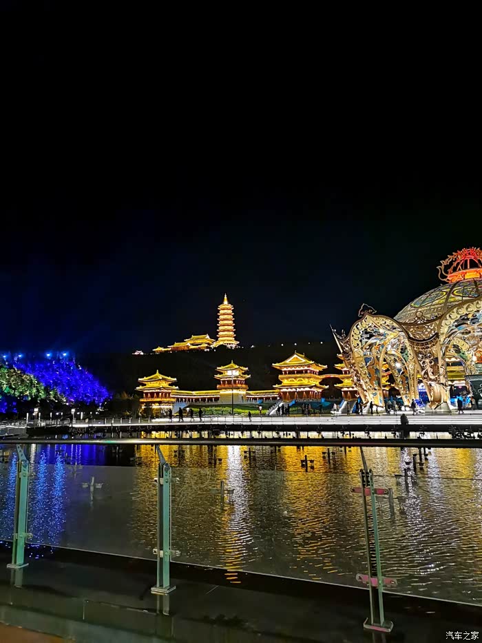【图】憨山景区,,,夜景._帕杰罗论坛_汽车之家论坛