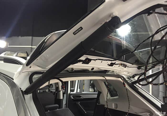 分享探岳电动尾门改装