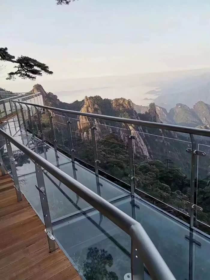 三清山玻璃栈道喊你来探!险!