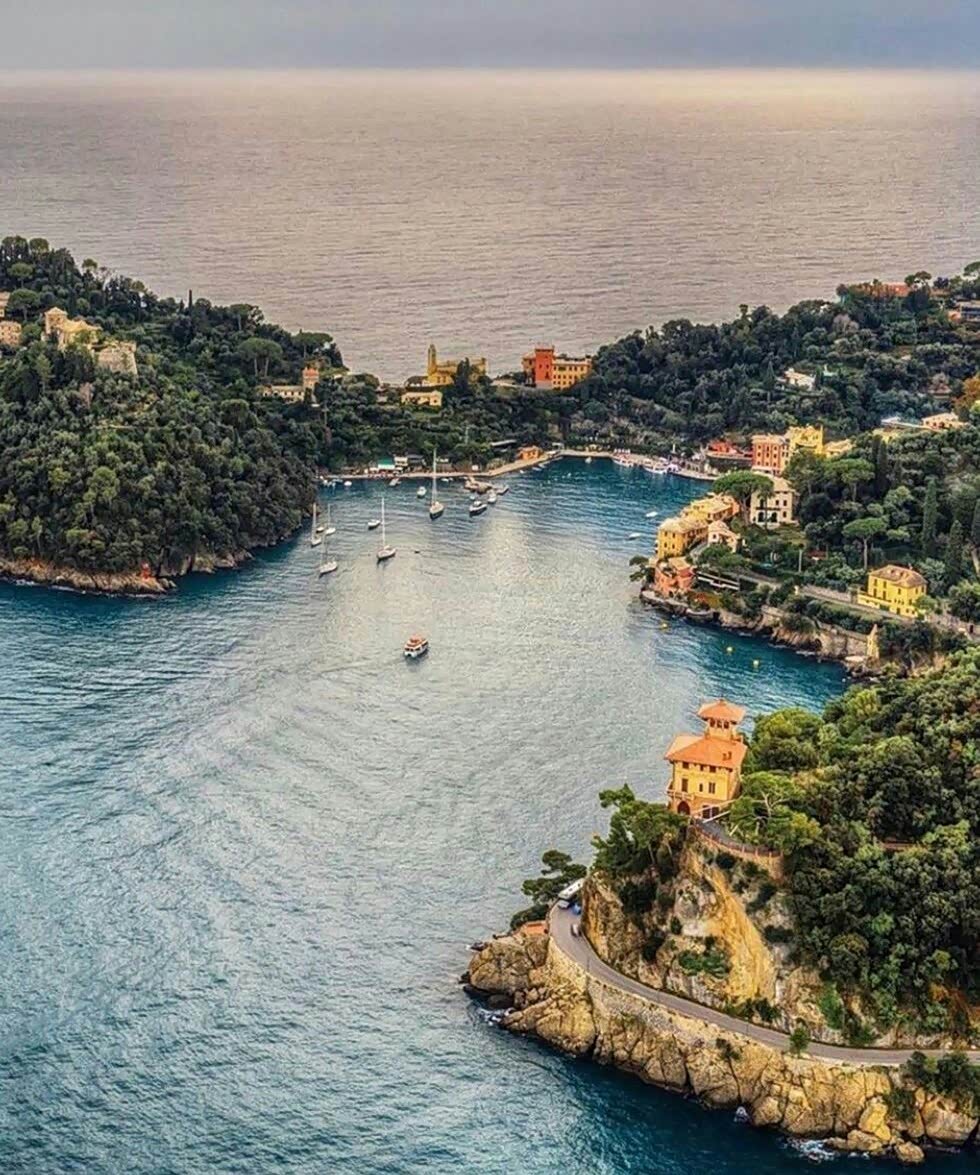 图 意大利portofino,地中海第一小镇,这里自带恬静的滤镜