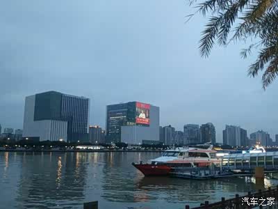 告别2021珠江夜游海心沙西区码头