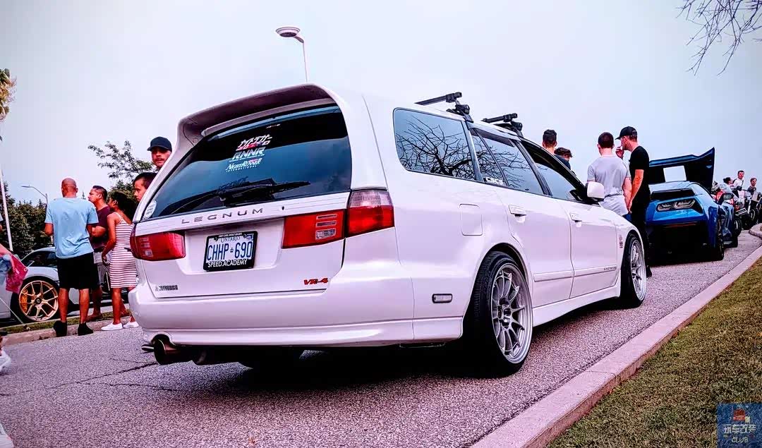 三菱legnum vr-4高性能旅行车,经典永不过时的外观