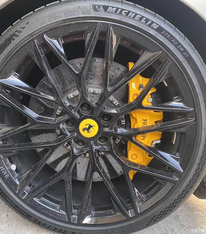 法拉利hre正品轮毂四只加轮胎