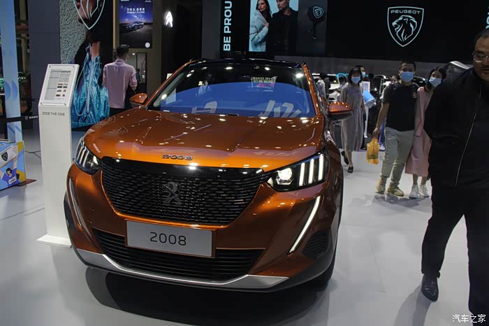 2021广州车展广州车展参观东风标致2008