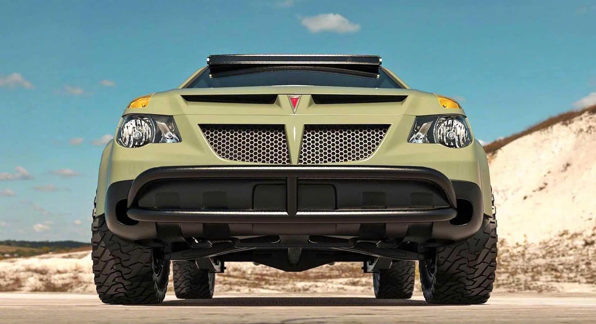 庞蒂亚克阿兹特克越野车.