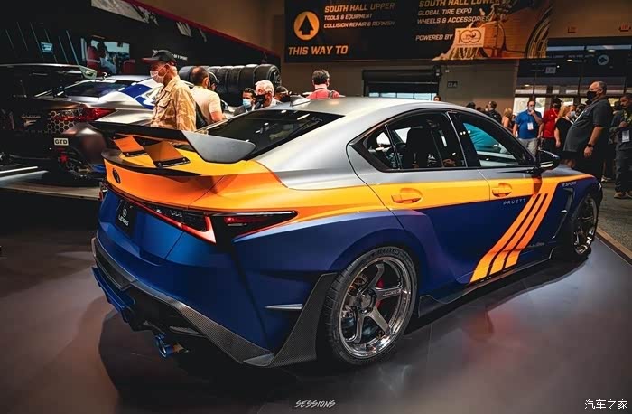 雷克萨斯isf涂装