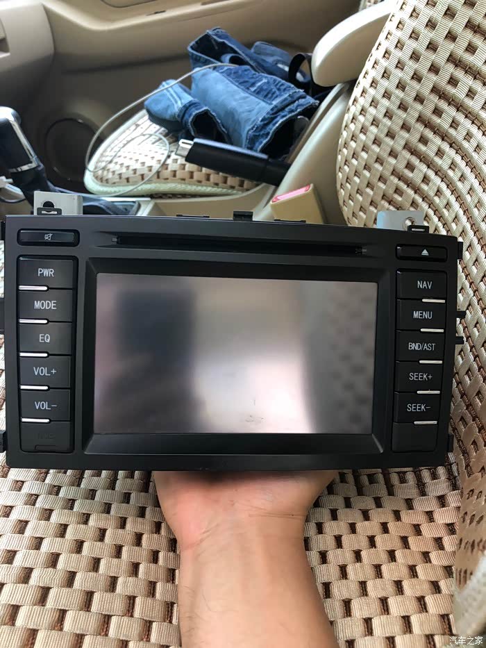 【图】e150原车cd导航一体机95新出售_绅宝d20(北汽e系列)论坛_汽车之