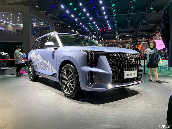 2021广州车展传祺gs8混动版