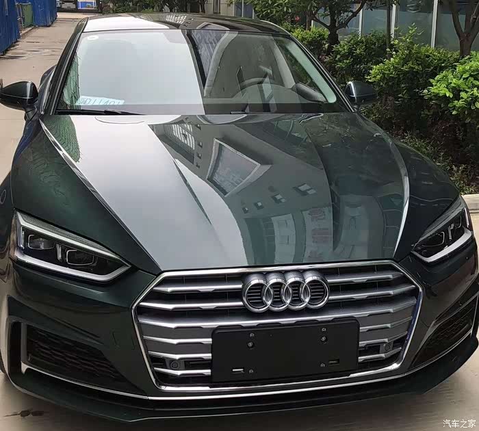 【图】新人报道,a5时尚哥特兰绿来了._奥迪a5论坛_汽车之家论坛