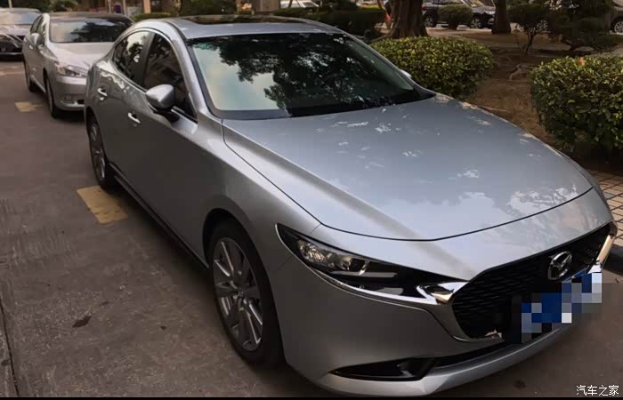 求银色新昂克赛拉的日常图