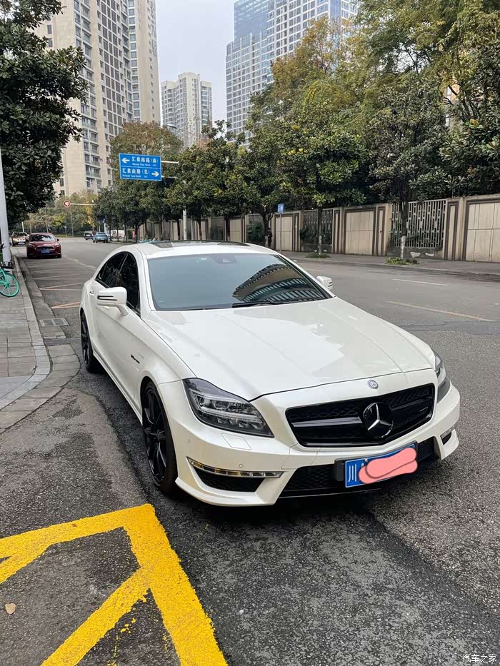 【图】成都出一台12款白色cls63_奔驰amg论坛_汽车之家论坛