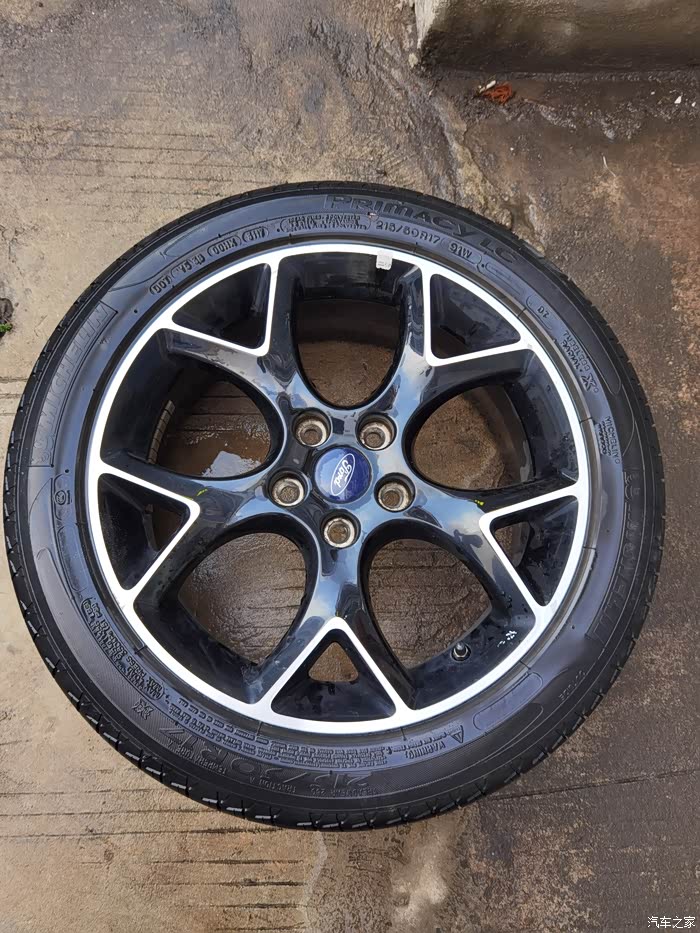 出福克斯ctcc黑白限量版17寸轮毂