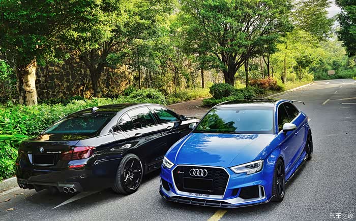 奥迪只会跑直线不存在的rs3赛道激情