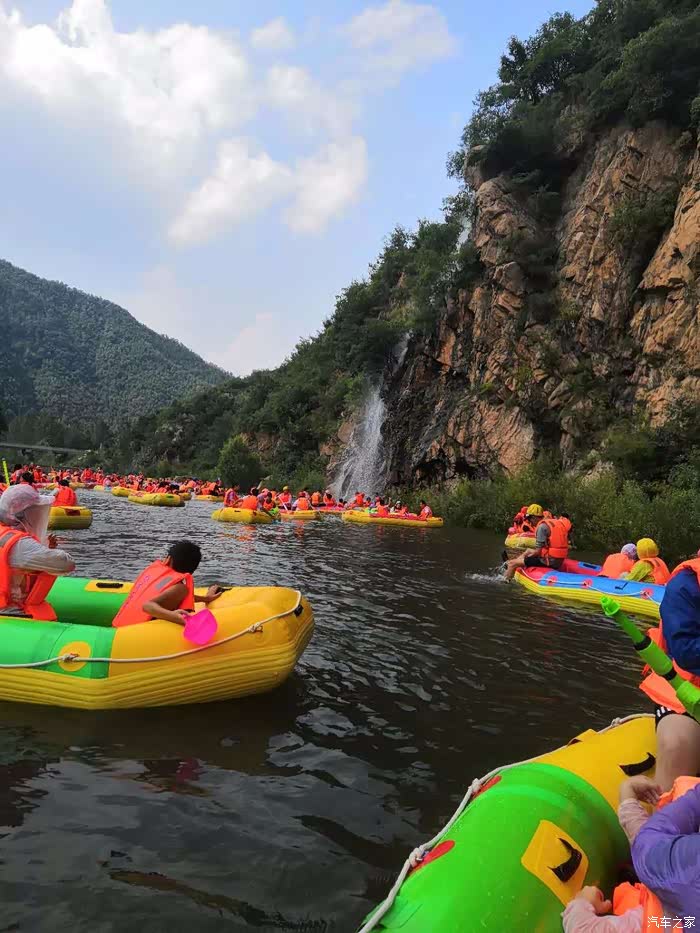 【图】解暑-汝阳恐龙谷漂流_河南论坛_汽车之家论坛