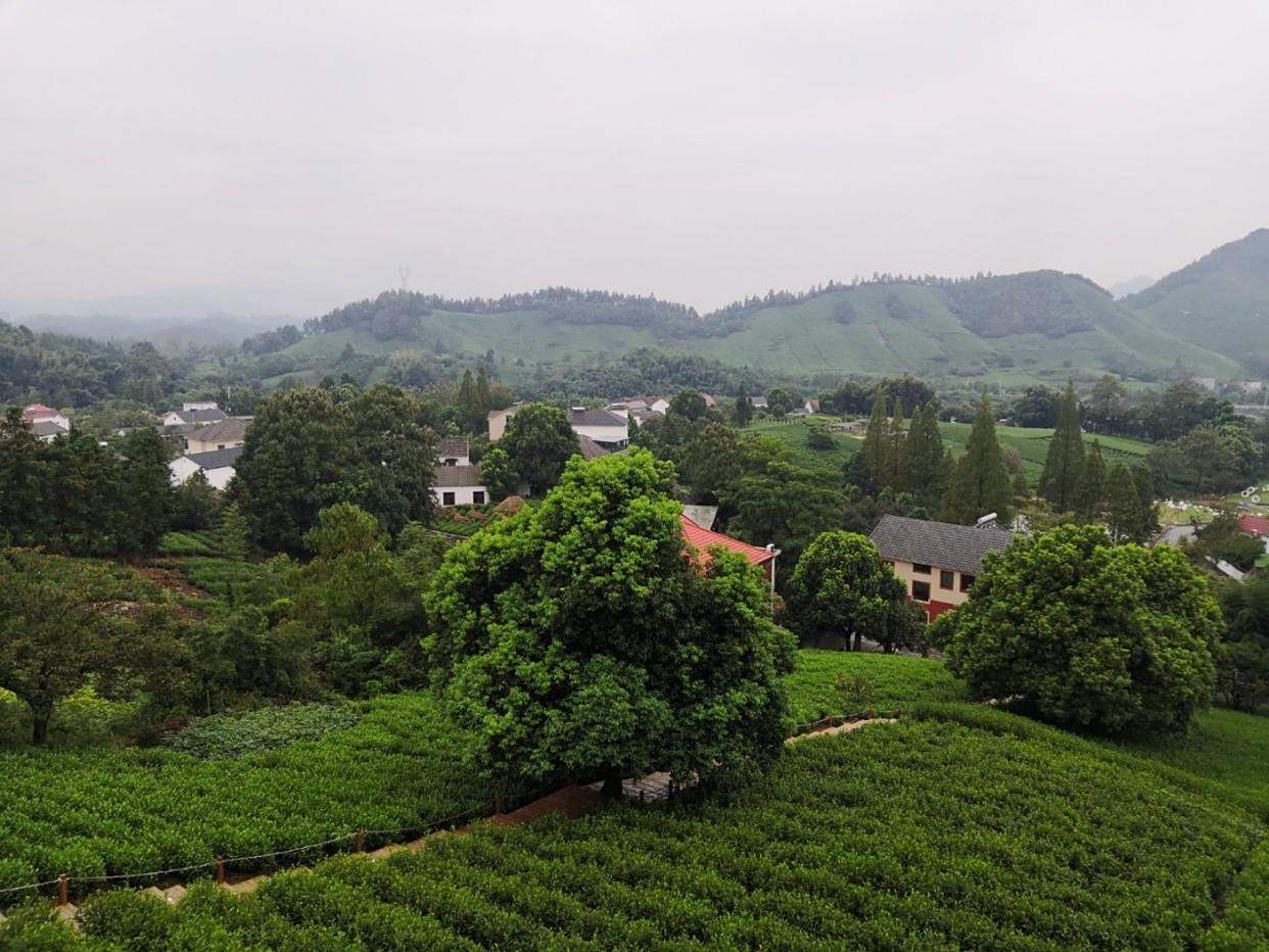 浙江安吉周边的乡村蔓塘里自然村