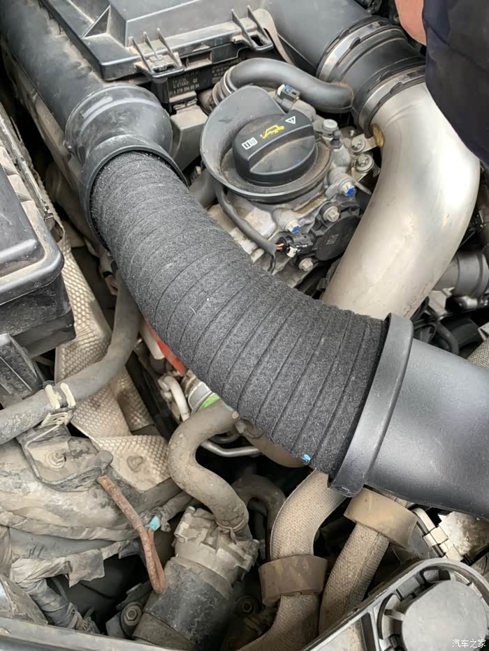 【图】gl450更换发动机进气管_奔驰gl论坛_汽车之家论坛