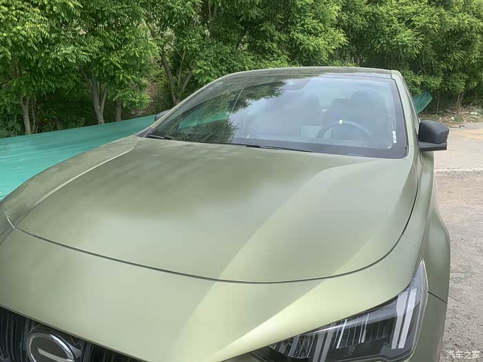 影豹哑光绿提车绿色果然好看