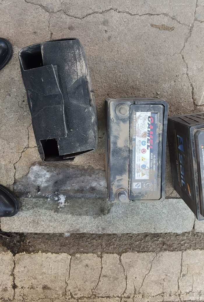 更换七年的原车电瓶