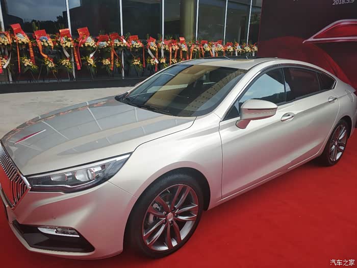 红旗h5铂光金实车图?