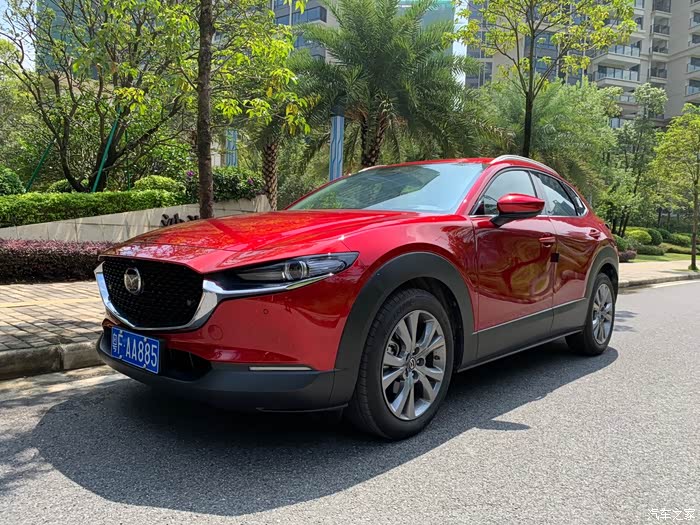 【图】家门口的一道风景线 小红椒cx-30_马自达cx-30论坛_汽车之家