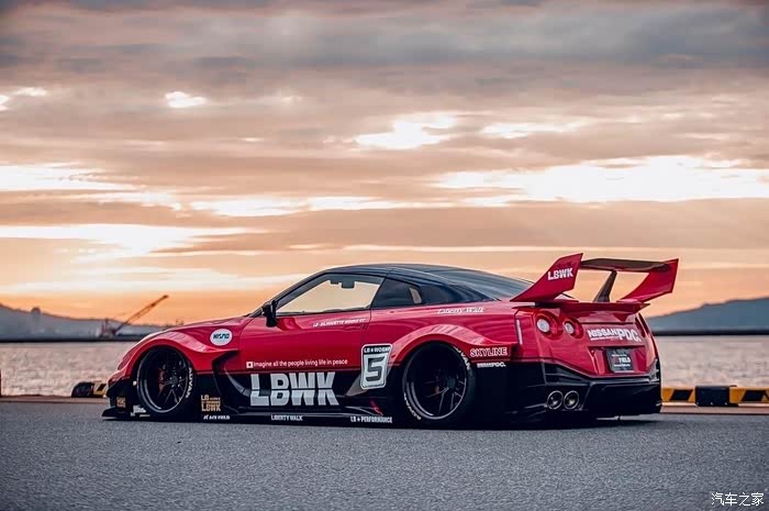 lbsilhouette works gtr r35帅气满分