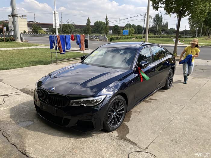 【图】中秋遇上国庆,我遇见你---"黑武士" bmw 325li m运动耀夜_宝马3
