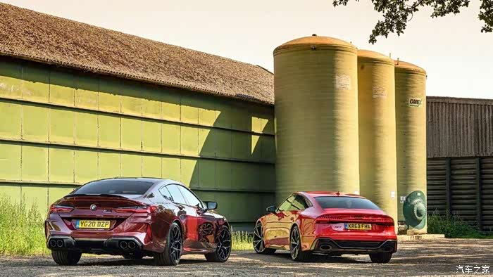 宝马m8 vs 奥迪rs7,你站谁一边